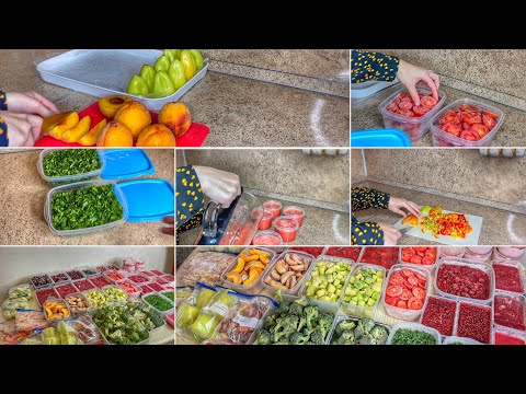 Видео: ЗАПАСЫ НА ЗИМУ 🫑 В МОРОЗИЛЬНИК 🥕 ЗАГОТОВКА ФРУКТОВ 🍑ОВОЩЕЙ 🥦ЯГОД 🫐 ЗЕЛЕНИ. ЛЕГКО И ПРОСТО
