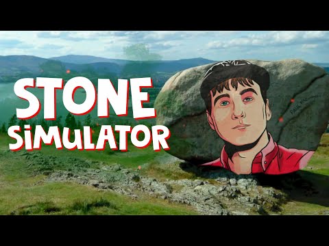 Видео: Первый взгляд на Stone Simulator – Just Be a Rock