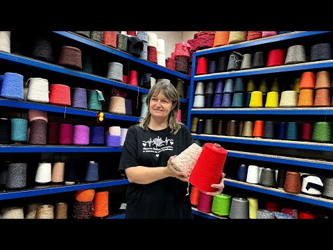 Видео: ВПЕРВЫЕ В МАГАЗИНЕ БОБИННОЙ ПРЯЖИ.