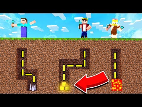 Видео: ЧЕЙ ТОННЕЛЬ ОКАЖЕТСЯ КРУЧЕ?! БИТВА ЗЕМЛЕКОПОВ МАЙНКРАФТ