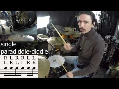 Видео: Барабанные рудименты. Классификация. Применение на ударной установке