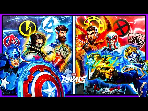 Видео: Играем за ВСЕ 6 команд супергероев в Marvel Rivals ДО ТОГО, КАК ПОБЕДИМ!