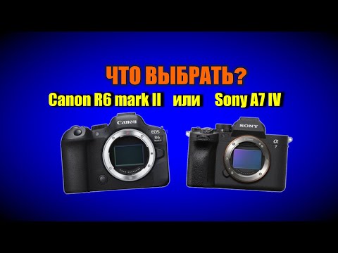 Видео: Что выбрать - Canon R6 mark II или Sony A7 IV?