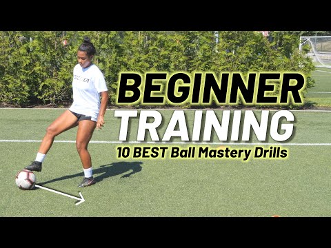 Видео: Тренировки по футболу для начинающих: 10 ключевых упражнений для овладения мячом