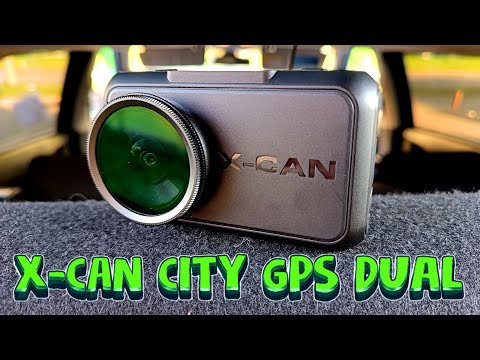 Видео: Видеорегистратор X-CAN City GPS Dual