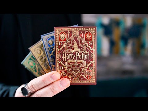 Видео: Обзор колоды ГАРРИ ПОТТЕР! Harry Potter Playing Cards Review