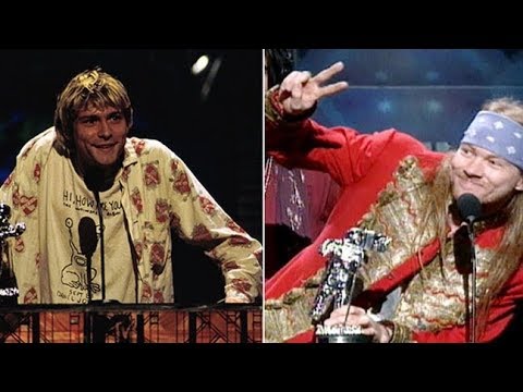 Видео: Курт Кобейн о Эксле Роузе, MTV Awards, музыкальных влияниях (русский перевод)