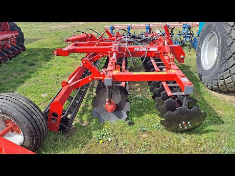 Видео: Борона прицепная БДП-4х2 Паллада 4000.