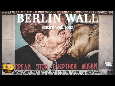 Видео: 【4K】Берлинская стена - Галерея восточной стороны - Полный тур с субтитрами [CC]