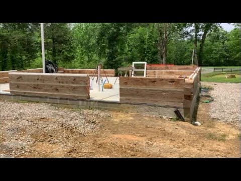 Видео: Установка бревен на моей лесопилке Woodmizer