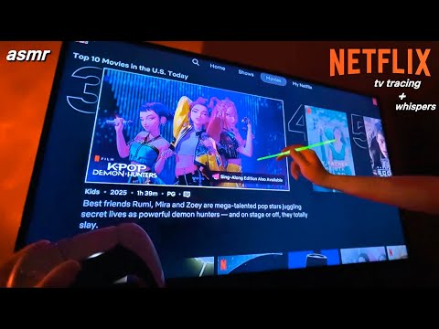 Видео: ASMR | Листаем Netflix 🎥💤 (тв-обзор + шёпот)