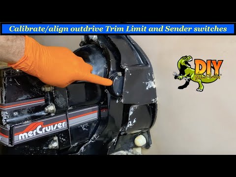 Видео: Как откалибровать/выровнять переключатели предела дифферента и передатчика выходного привода