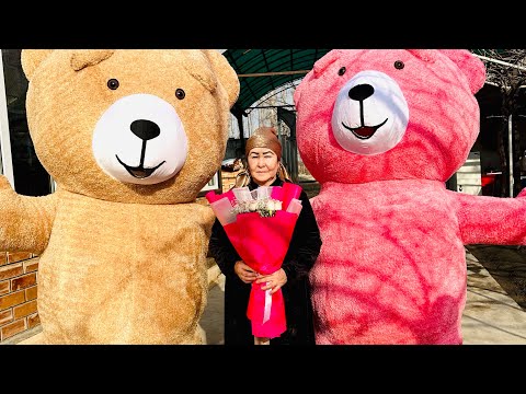 Видео: Кадамжай шаары Жошук айылы алыскы Москва шаарында жургон уулу,кызынан белек.🐻‍❄️🐻‍❄️🌹🎂🎁