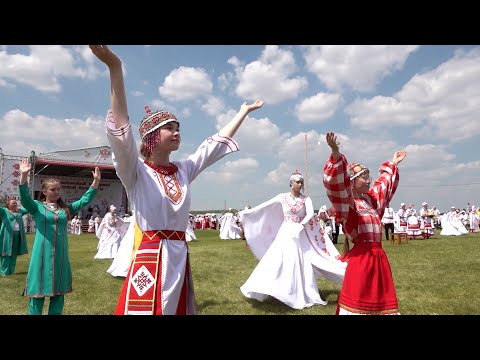 Видео: Праздник чувашской культуры «Уяв - 2023» в Алькеевском районе Татарстана