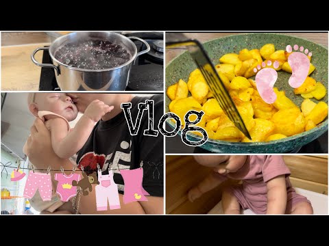 Видео: Vlog:Домашний с Миленой и Мишель.Готовим кушать.Переодивание.