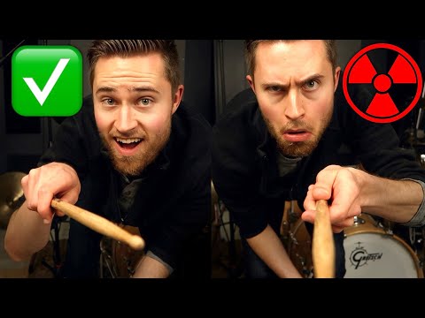 Видео: Опасность использования французского хвата на барабанной установке (используйте ЭТОТ хват)