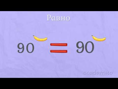 Видео: Сравняване на числата до сто - Математика 1 клас | academico