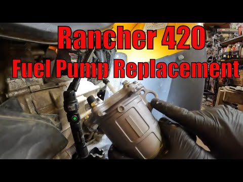 Видео: Замена топливного насоса Rancher 420