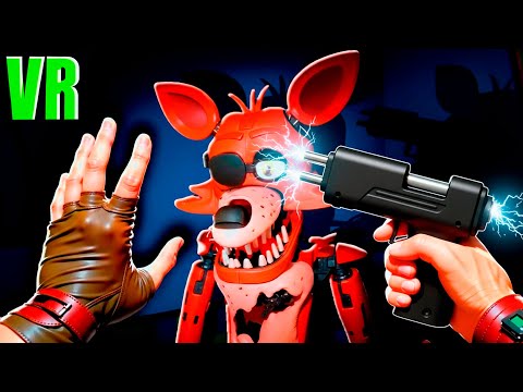 Видео: VR ОХРАННИКИ ПУГАЮТ АНИМАТРОНИКОВ В БОНЕЛАБ FNAF 2 BONELAB COOP MOD