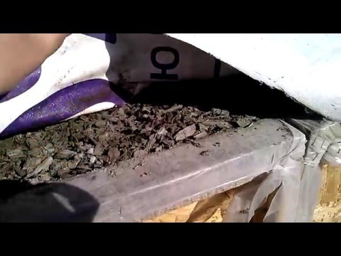 Видео: Гараж из арболита. Новости со стройки.