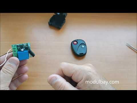 Видео: Дистанционен модул едноканален 12V