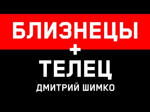 Видео: ТЕЛЕЦ+БЛИЗНЕЦЫ - Совместимость - Астротиполог Дмитрий Шимко