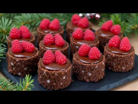 Видео: 🎄🎂Самый вкусный десерт на Рождество! Десерт за 15 минут. Вкусный рецепт для всей семьи