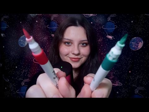Видео: АСМР Рисую на тебе и Близко шепчу 