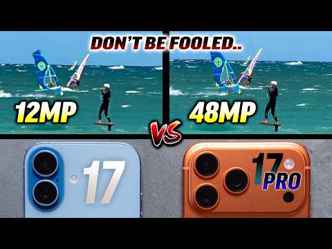Видео: Тест камеры iPhone 17 и 17 Pro — ШОКИРУЮЩИЕ различия!