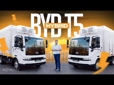 Видео: Обзор на BYD T5 гибридный грузовик.               +998 94 661 78 87