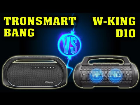 Видео: Tronsmart Bang vs W-KING D10.  Музыкальный тест. Сравнение двух колонок.