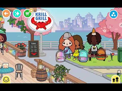 Видео: Милана в летнем лагере часть 3 Toca Boca