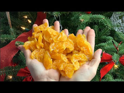 Видео: Мандариновые Дольки Цукаты из Мандарин