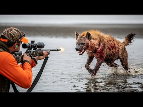 Видео: Как охотники борются с миллионами нападающих гиен | Охота на кабанов