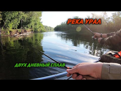 Видео: Спиннинг с лодки на реке Урал.