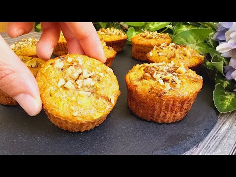 Видео: Овсянка, яблоко и морковь! Я не ем сахар уже год! Без муки!