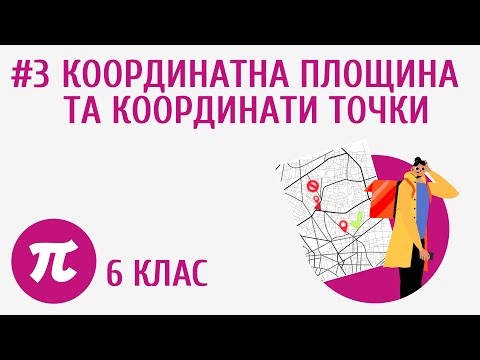 Видео: Координатна площина та координати точки #3