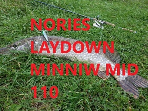 Видео: Загляни в мою коробку! NORIES LAYDOWN MINNOW MID 110