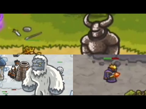 Видео: Kingdom Rush | Боссы основных уровней + концовка