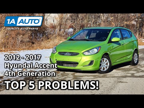 Видео: 5 главных проблем Hyundai Accent Hatchback 2012-2017 4-го поколения