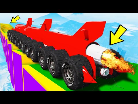 Видео: КАК ДАЛЕКО СМОЖЕТ ЧИТ МОНСТР ТРАК ЗАБРАТЬСЯ ПО СТУПЕНЬКАМ ЛЕСТНИЦЫ? ЭКСПЕРИМЕНТЫ ГТА 5!