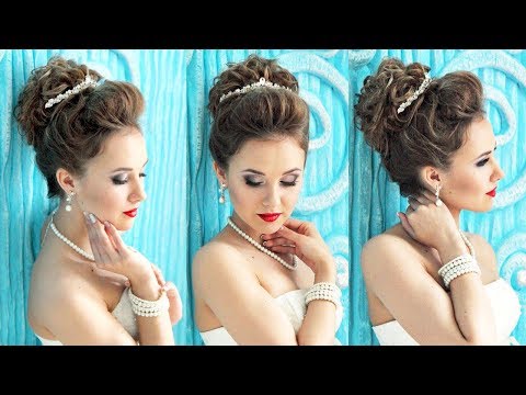 Видео: Свадебная причёска | Авторские причёски | Лена Роговая | Hairstyles by REM | Copyright © #hairstyles