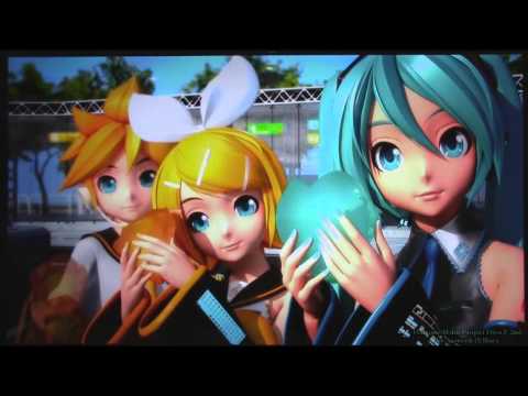 Видео: Hatsune Miku Project Diva F 2nd PS3: Первые шаги в новой Диве.