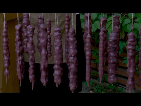 Видео: Как приготовить домашнюю чурчхелу!