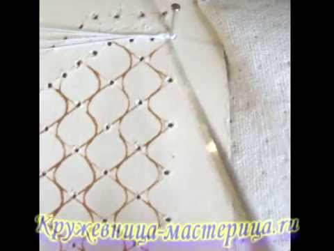 Видео: Выполнение новоладожской решетки.