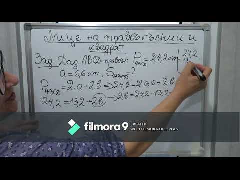 Видео: ЛИЦЕ на правоъгълник и квадрат