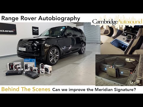 Видео: Обновление аудиосистемы Range Rover Meridian Signature. Вам ДЕЙСТВИТЕЛЬНО нужны 37 динамиков в ма...
