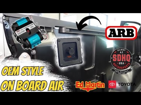 Видео: Воздушный компрессор Tundra ARB 3-го поколения. Крепление в кузове, как у OEM-производителя.