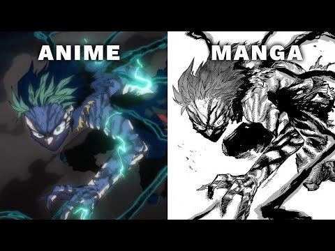 Видео: Аниме против манги — финальный сезон «Моей геройской академии», эпизод 5