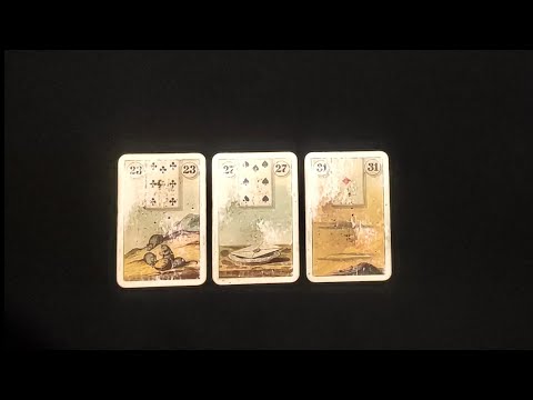 Видео: Письмо в триадах Ленорман